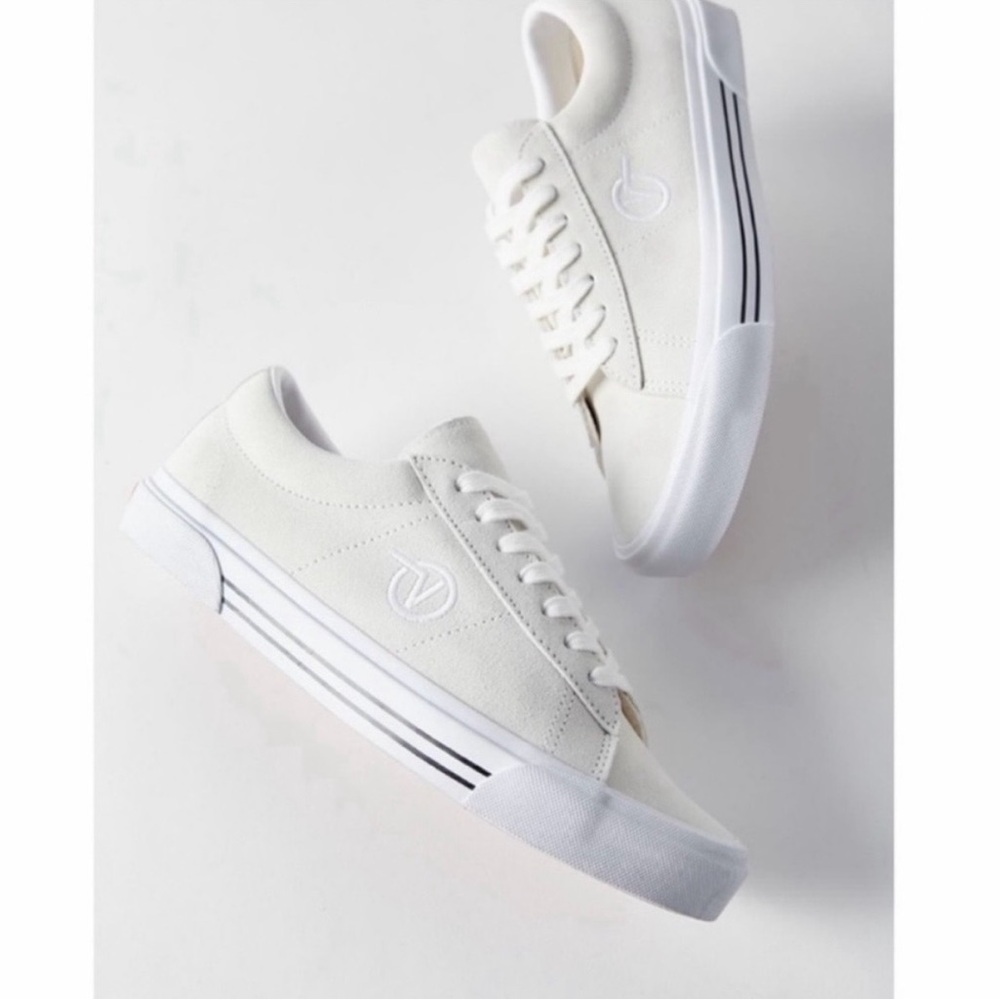 Vans Sid DX Limited Edition White Suede Sneakers Women's 9.5 | NWB